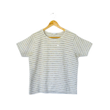 Load image into Gallery viewer, Vintage 1990s Textured Cotton Short Sleeve Sweater
