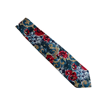 Load image into Gallery viewer, Vintage St. Leger Floral Cotton Tie | 1980s
