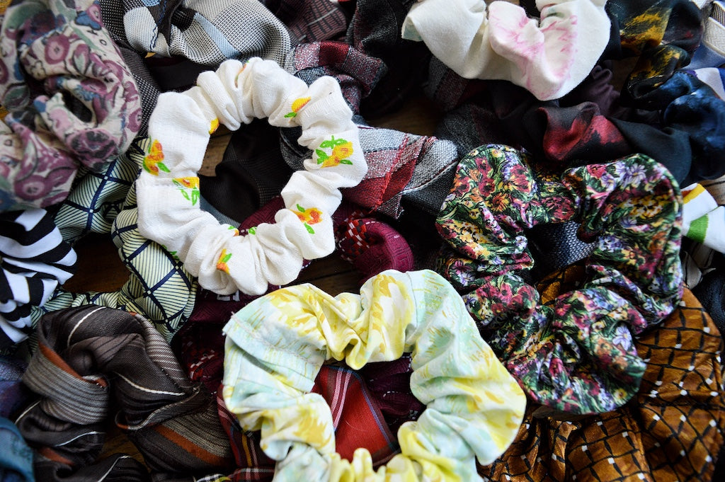 Recycled Material Scrunchie Mystery Bundle (3 pack)