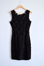 Load image into Gallery viewer, Vintage 1990s Black Geometric Beaded Dress Medium
