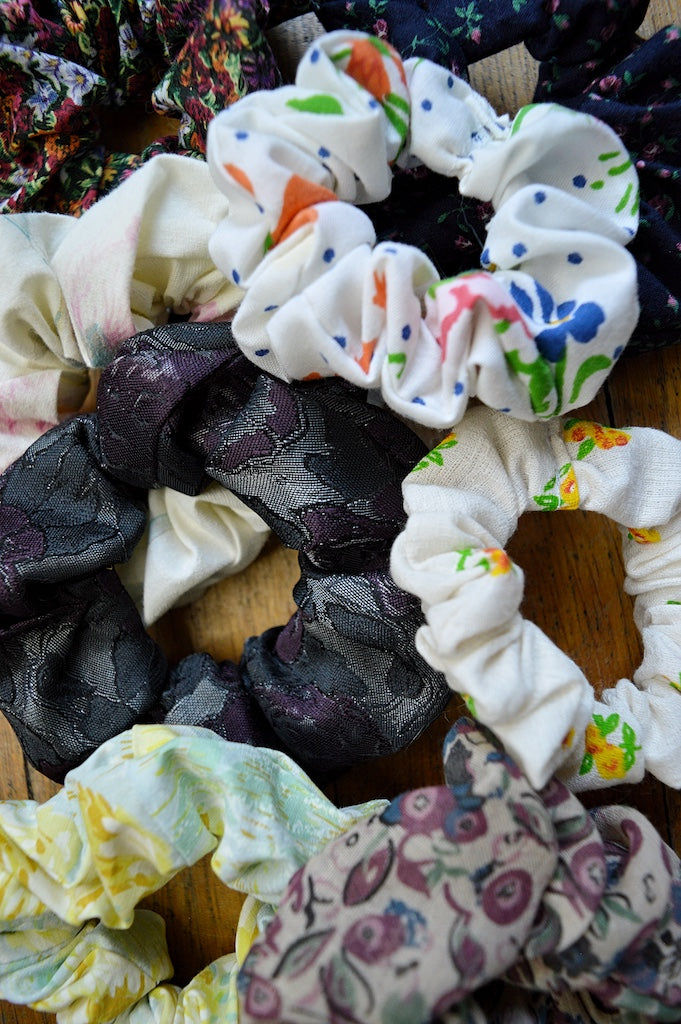 Recycled Material Scrunchie Mystery Bundle (3 pack)