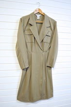 Load image into Gallery viewer, Mirror Room by Hudson&#39;s Bay Beige Wool Trench Dress | S
