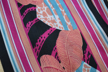 Load image into Gallery viewer, Monique Martin Pink, Blue and Orange Silk Scarf
