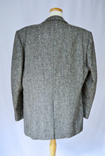 Load image into Gallery viewer, Men&#39;s Dark Gray Marled Wool Blazer | Extra-Large
