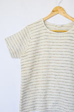Load image into Gallery viewer, Textured Cotton Short Sleeve Sweater | L
