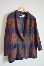 Load image into Gallery viewer, Geometric Print Blanket Coat | XL
